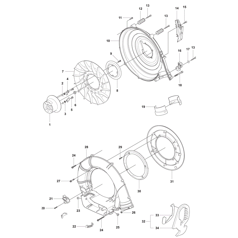 Husqvarna  356BTX (2009) Parts Diagram, Page 7
