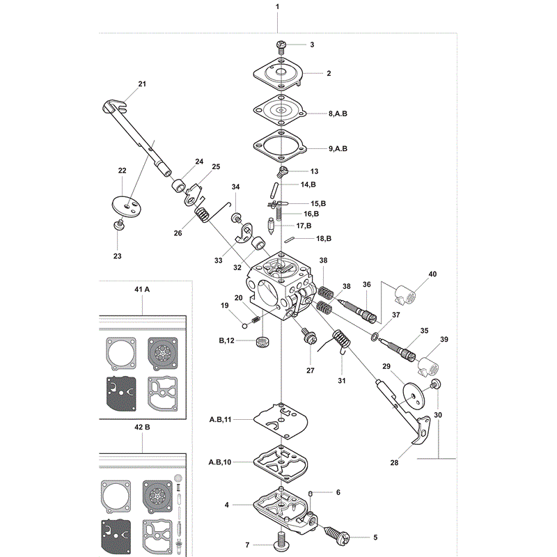 Husqvarna  323RII (2008) Parts Diagram, Page 17