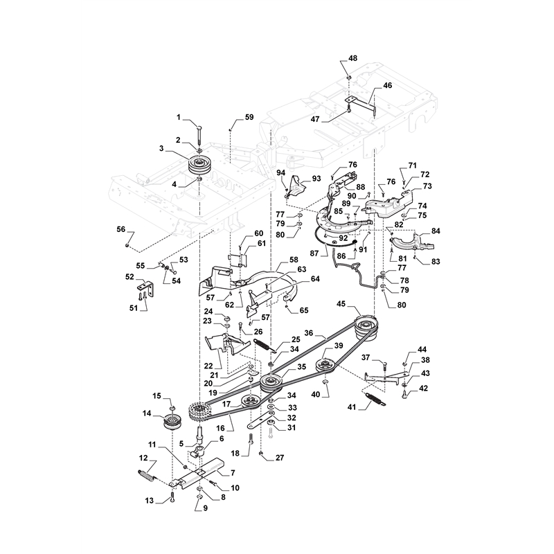 Stiga PARK PRO 740 IOX (13-6491-11 [2015-2019]) Parts Diagram, Off_0