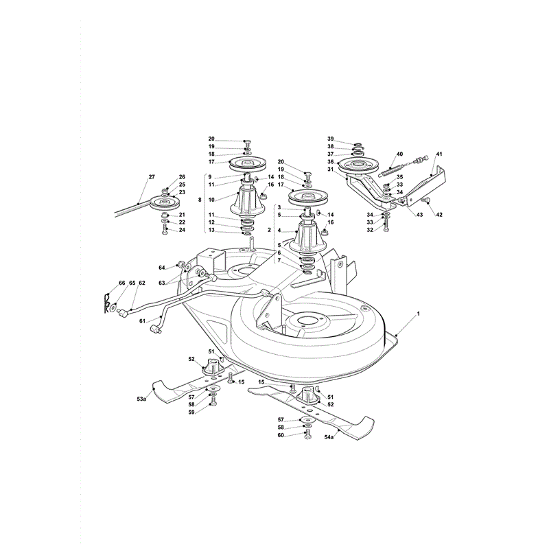 Castel / Twincut / Lawnking XG145HD (2009) Parts Diagram, Page 9