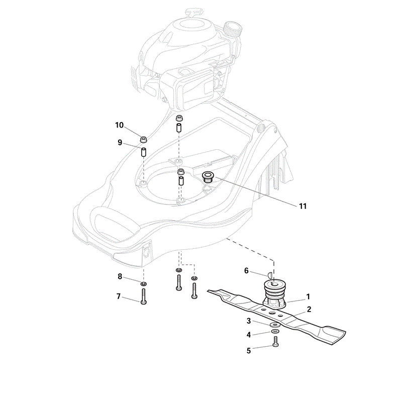Mountfield SP414 (RS100 OHV) (2014) Parts Diagram, Page 5