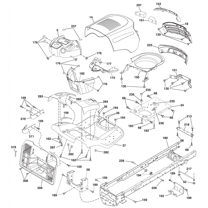 McCulloch M115-77RB (96051001100 - (2011)) Parts Diagram, Page 4