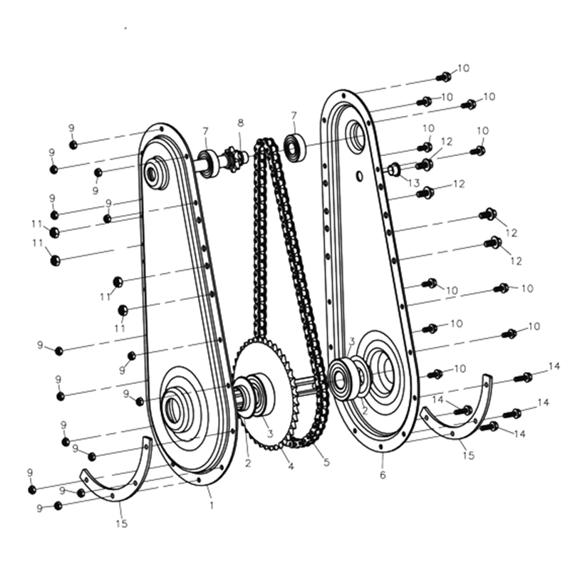 Bertolini 195 (K800 H - SN TA32) (195 (K800 H - SN TA32)) Parts Diagram, Gears