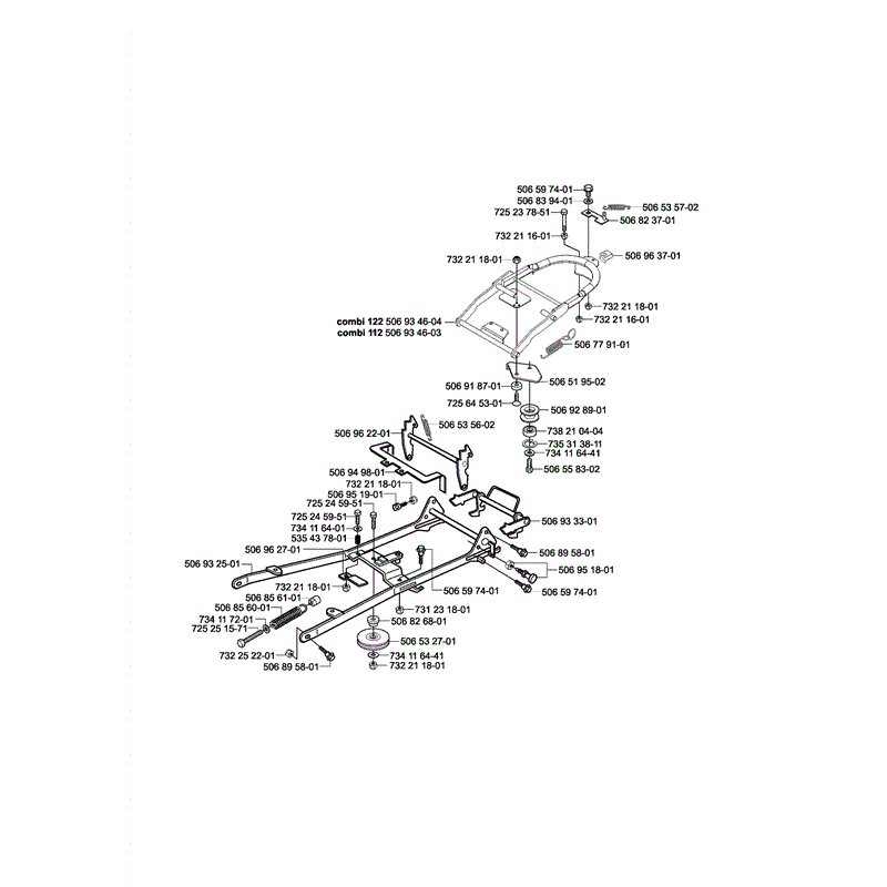Husqvarna  Rider Pro Flex 21 (2004) Parts Diagram, Page 16