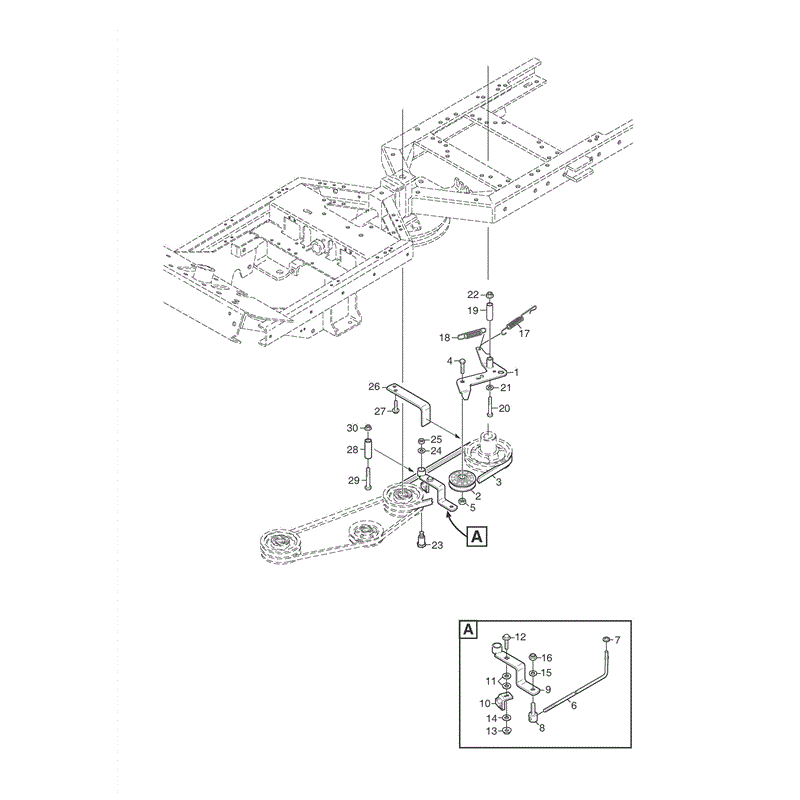 Stiga Park Compact 16 4WD (2011) Parts Diagram, Page 14