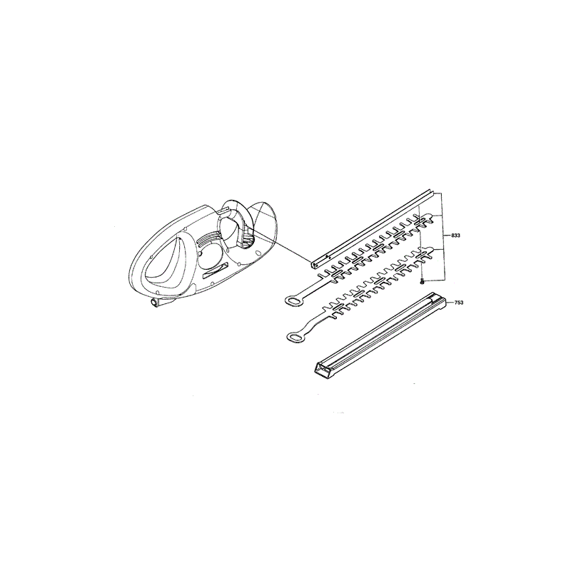 Qualcast Hedgemaster II 480 (F016L80918) Parts Diagram, Page 2