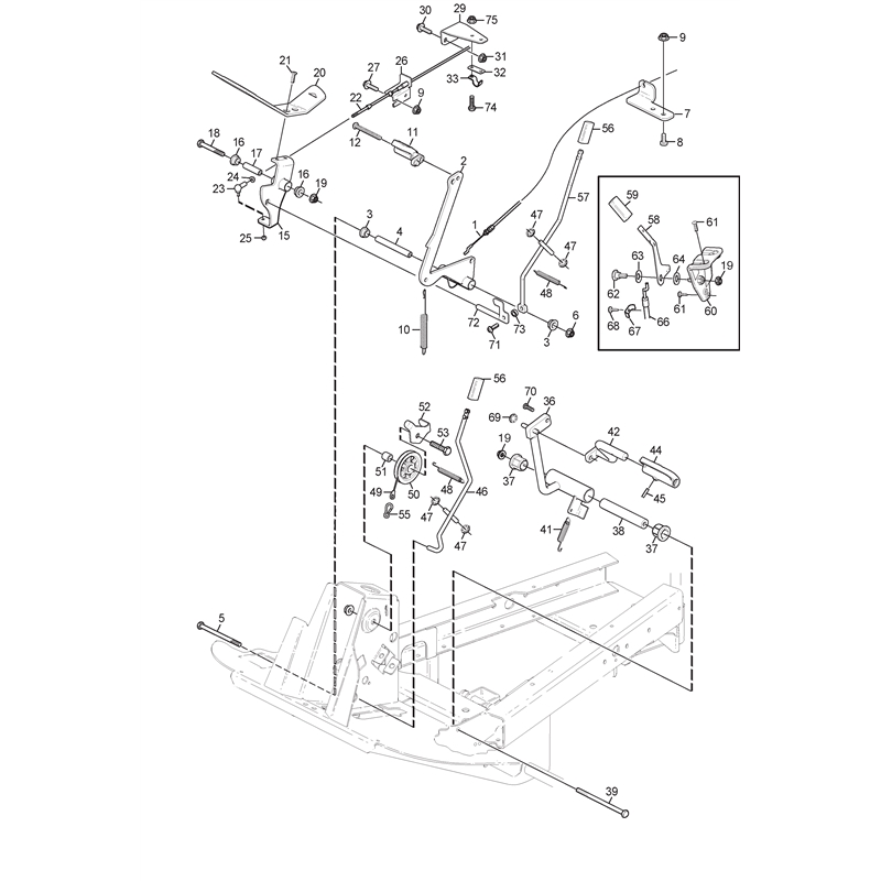 Stiga VILLA 320 HST (13-5711-51 [2013-2015]) Parts Diagram, Controls_0