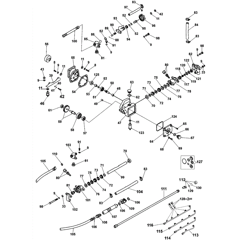 Efco IS2026 (2008) Parts Diagram, Page 4