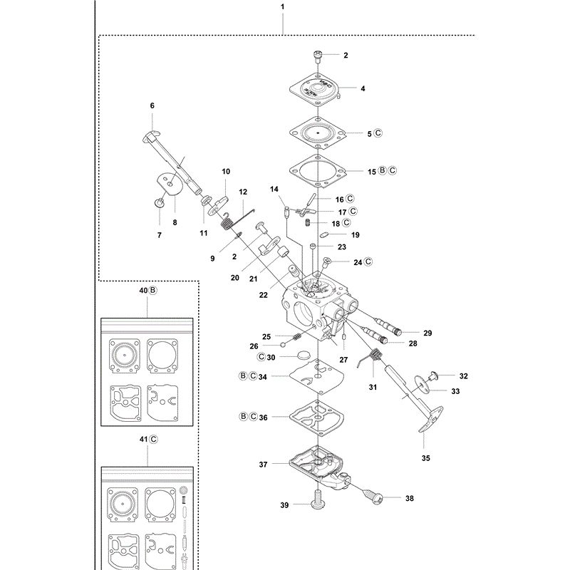 Husqvarna  327 (2012) Parts Diagram, Page 25