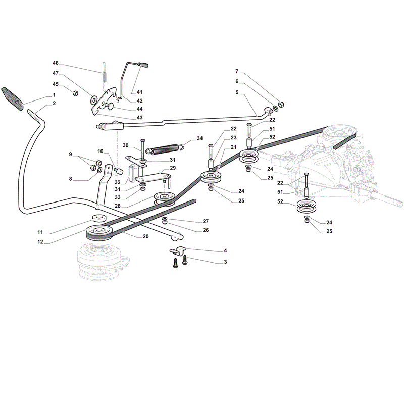Mountfield 3000SH Lawn Tractor (2012) Parts Diagram, Page 5