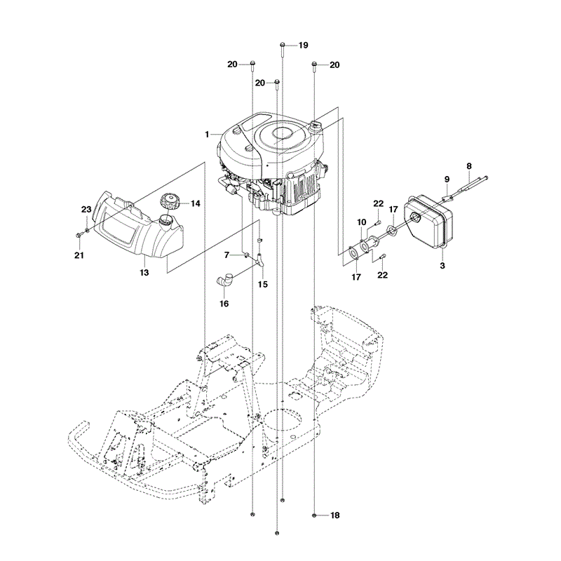 McCulloch M105-85F (2014) Parts Diagram, Page 8
