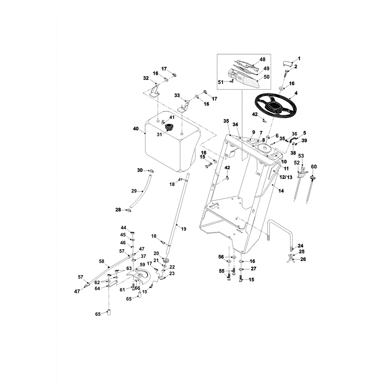 Countax K Series K1850 Lawn Tractor 2006 (2006) Parts Diagram, Page 2