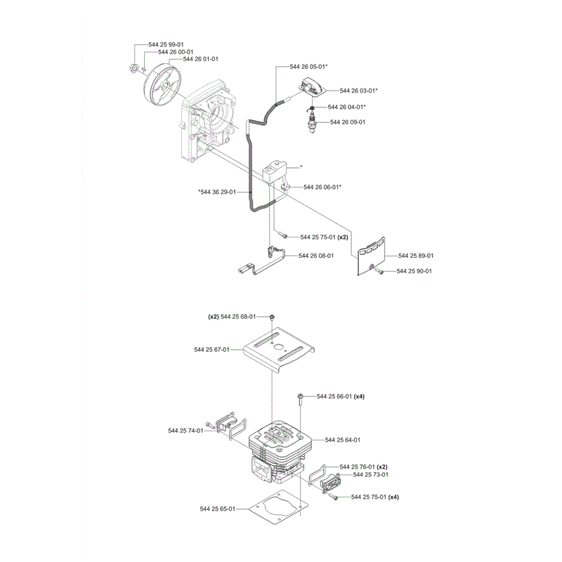 Husqvarna 170BT Blower  (2006) Parts Diagram, Page 7