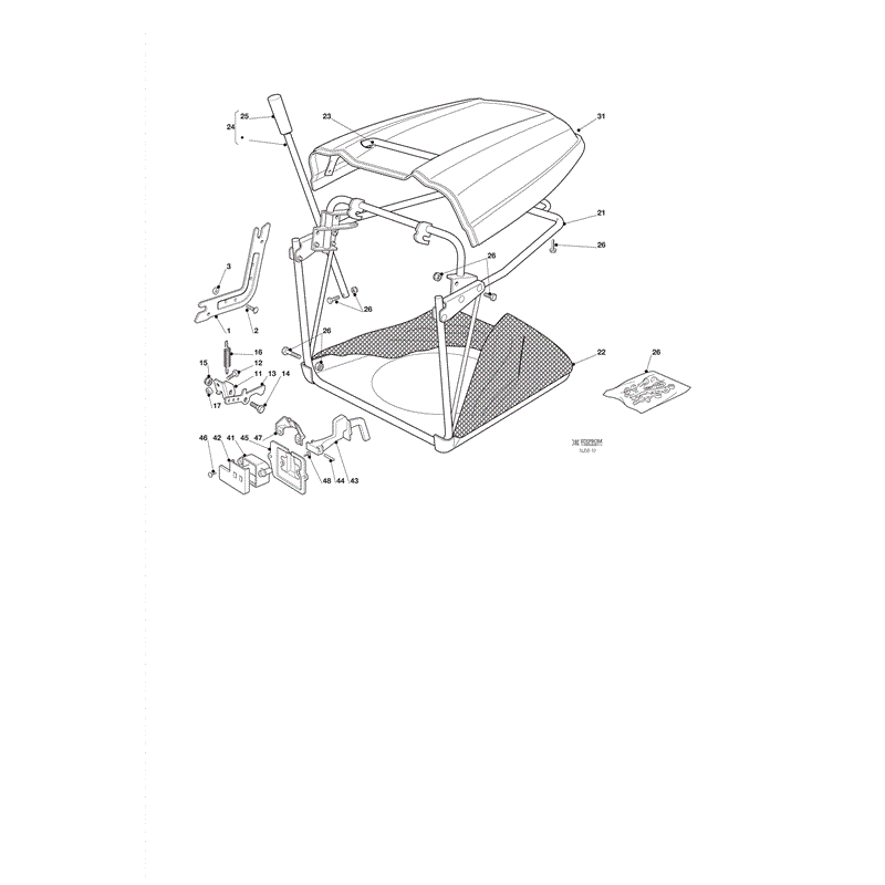 Castel / Twincut / Lawnking NJS13.5-92H (2010) Parts Diagram, Page 10