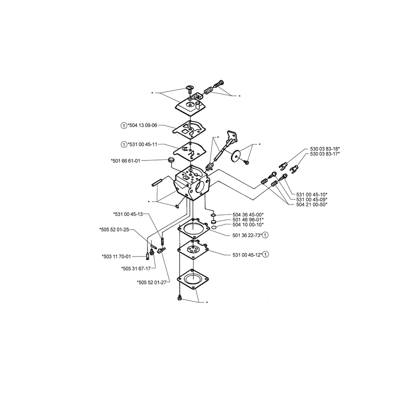 Husqvarna Mondo Mega  (0000) Parts Diagram, Page 6