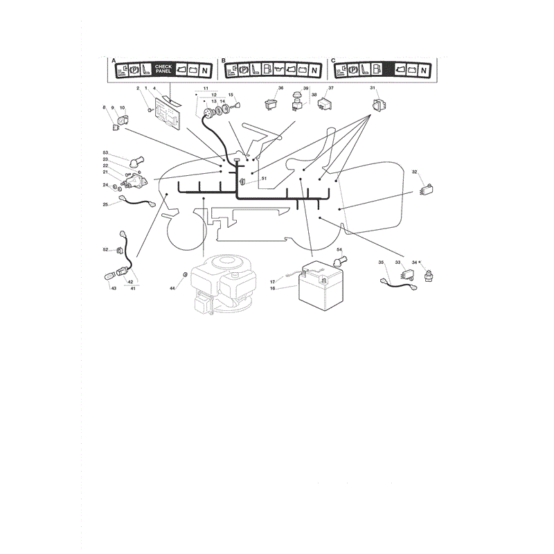 Castel / Twincut / Lawnking CT14.5-102 (2008) Parts Diagram, Page 11
