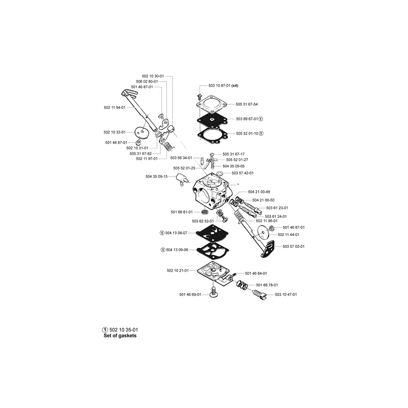 Husqvarna 240R  (2001) Parts Diagram, Page 6