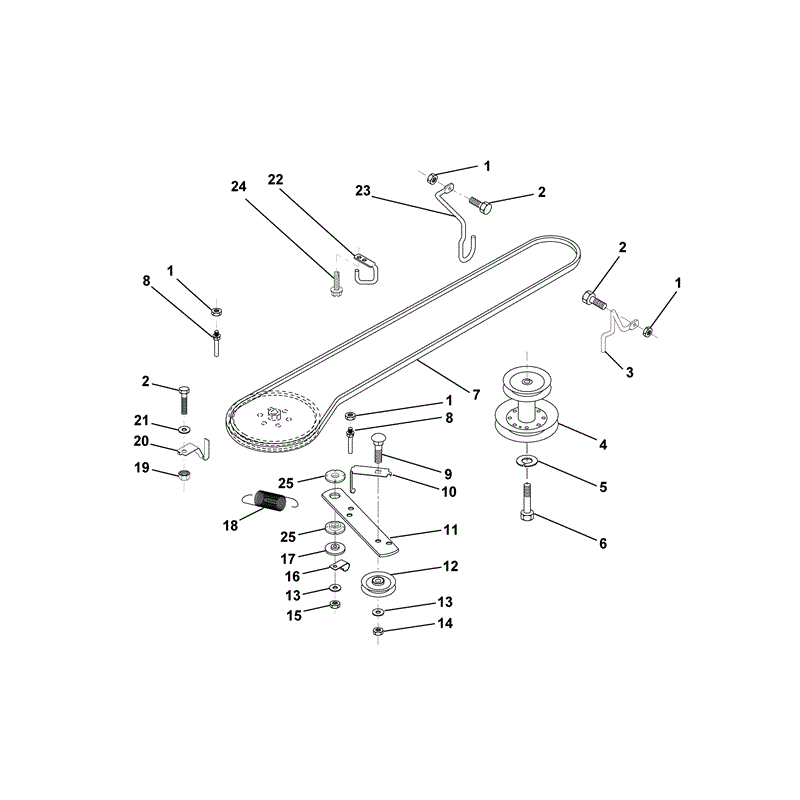 Husqvarna LR120 Tractor  (1997) Parts Diagram, Page 11