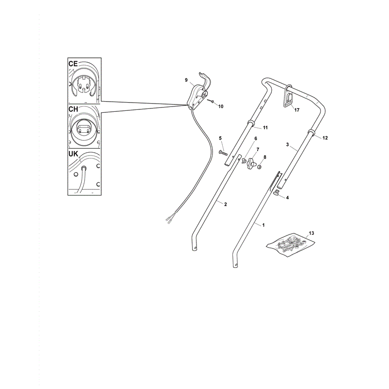Mountfield EL330 (2012) Parts Diagram, Page 3