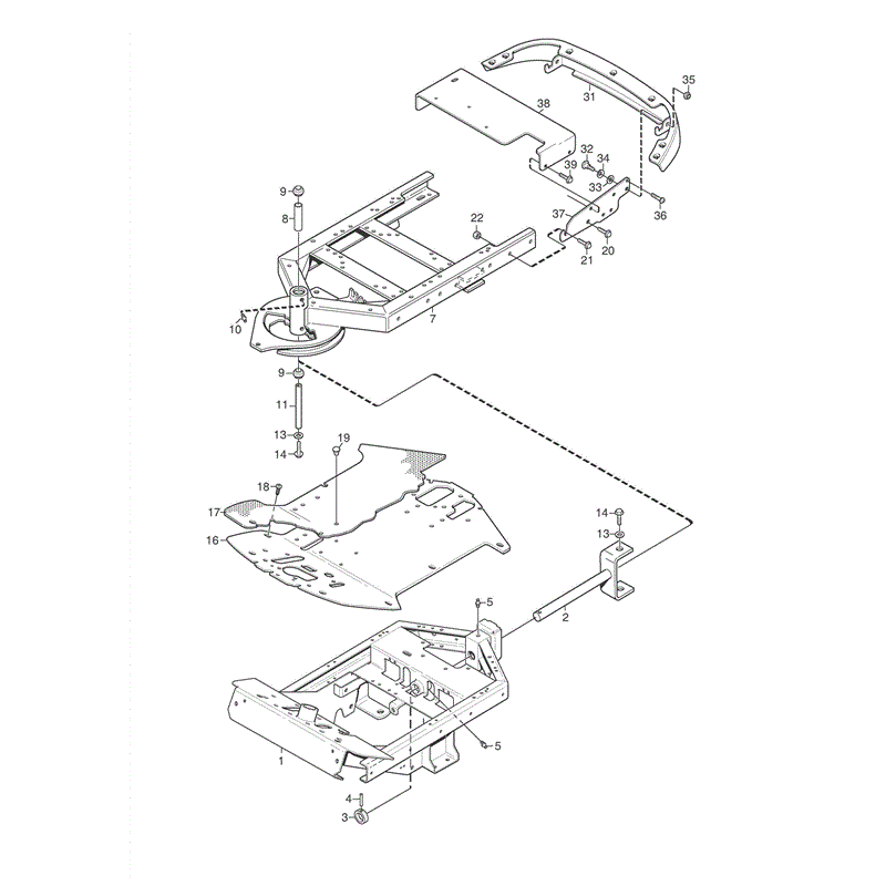 Stiga Park Compact 16 4WD (2009) Parts Diagram, Page 3