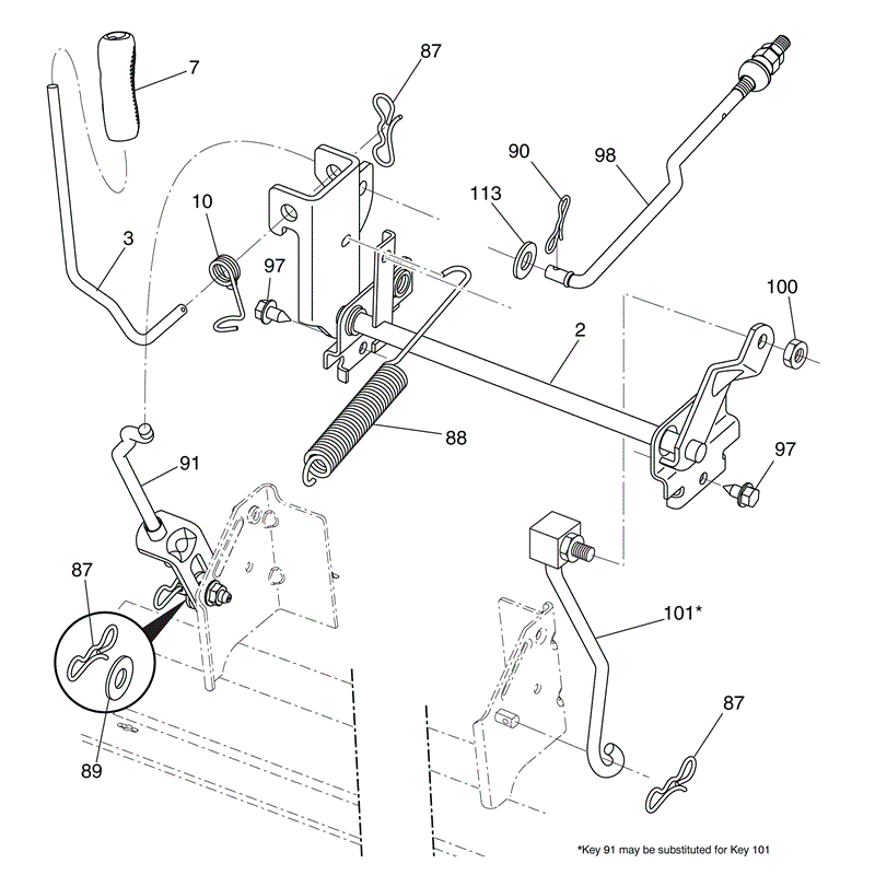 McCulloch M115-77RB (96051001101 - (2010)) Parts Diagram, Page 9