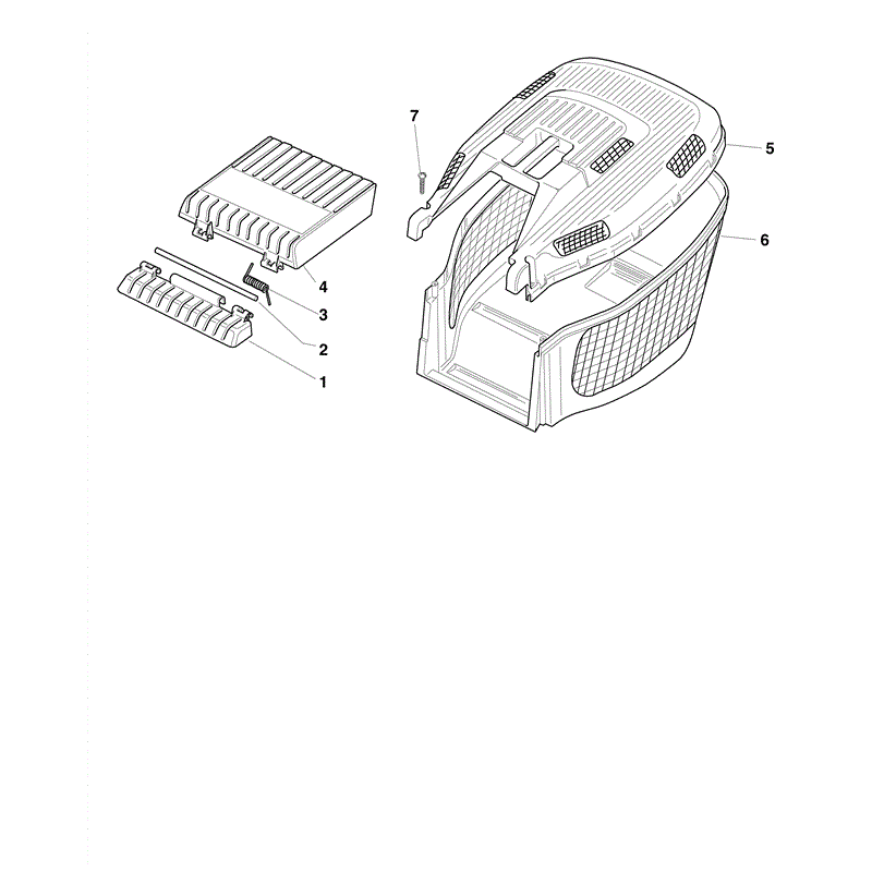 Mountfield HP474 (RM45 OHV 140cc) (2010) Parts Diagram, Page 8