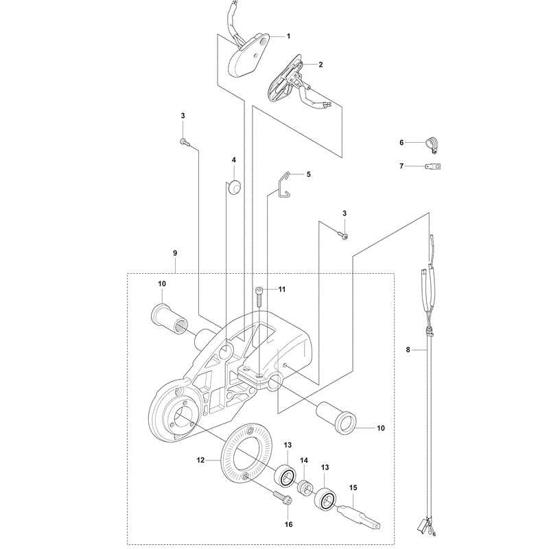 Husqvarna  K1250 RAIL (2008) Parts Diagram, Page 17