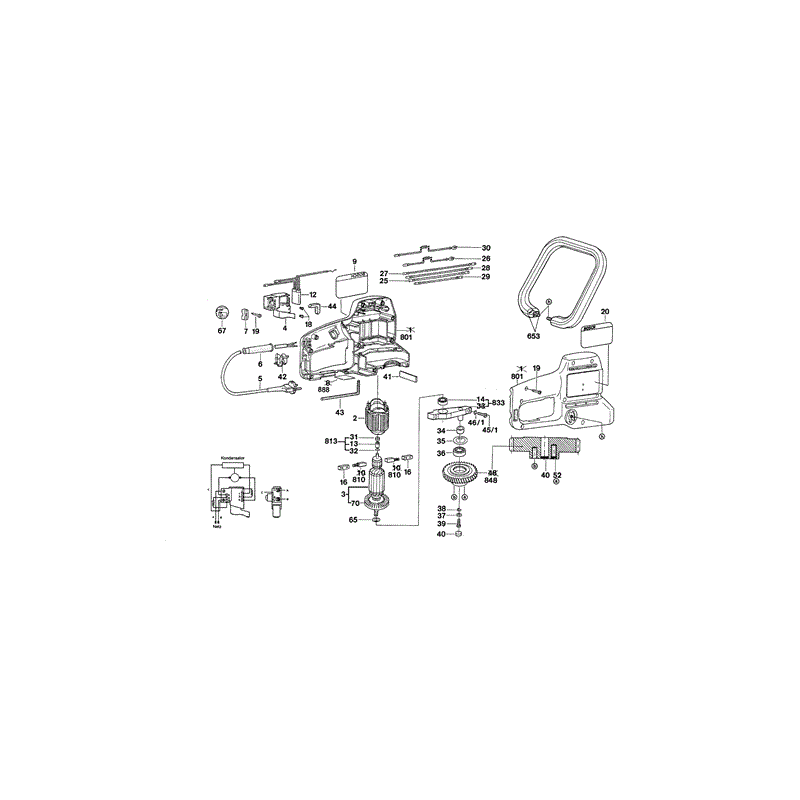 Bosch 0603221142 (0603221142) Parts Diagram, Page 1
