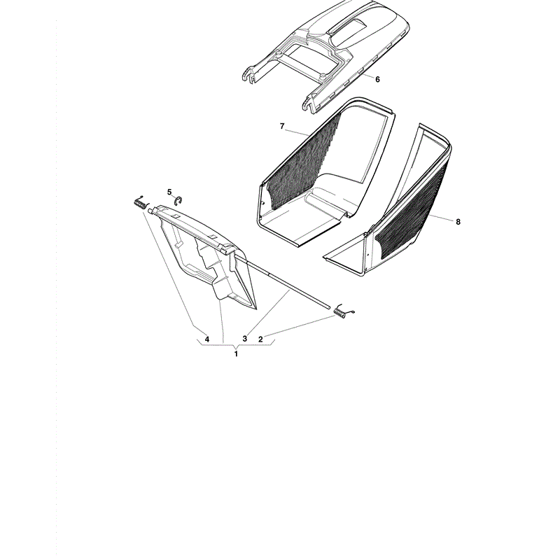 Mountfield 421PD Petrol Rotary Mower (2009) Parts Diagram, Page 7
