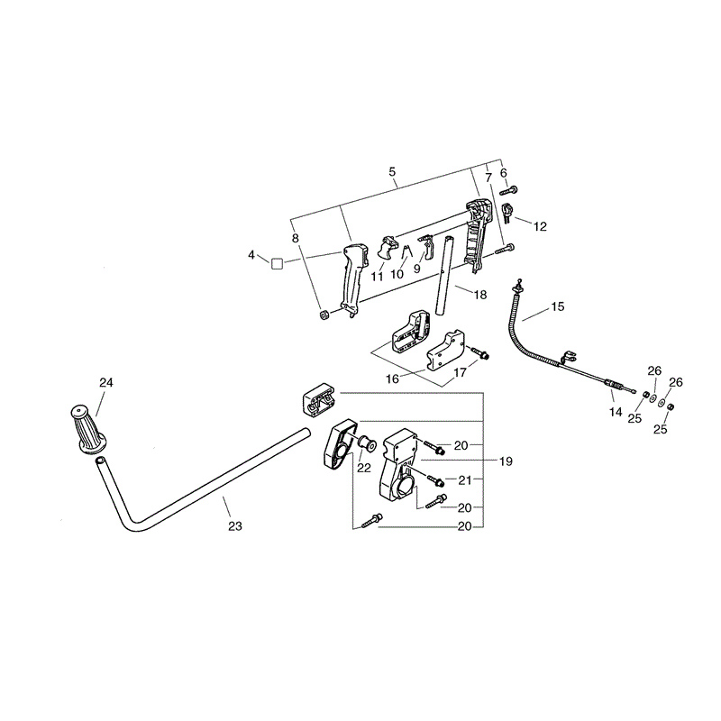 Echo CLS-4600 Brushcutter (CLS4600) Parts Diagram, Page 8