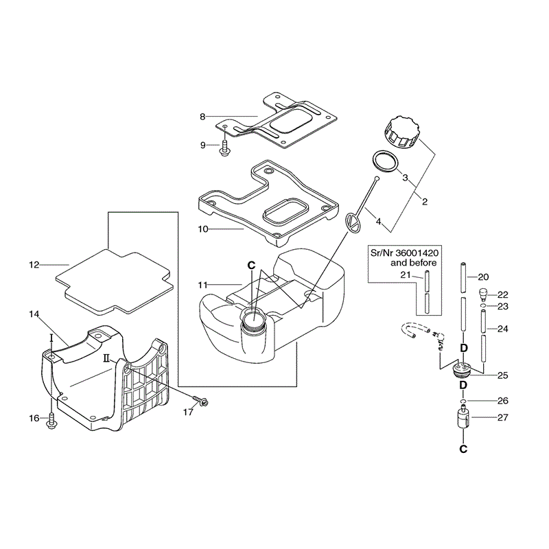 Echo CLS-5000 Brushcutter (CLS5000) Parts Diagram, Page 4