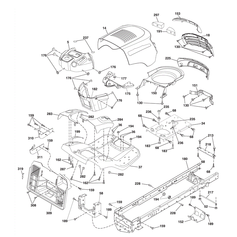 McCulloch M115-77RB (96051001101 - (2010)) Parts Diagram, Page 4