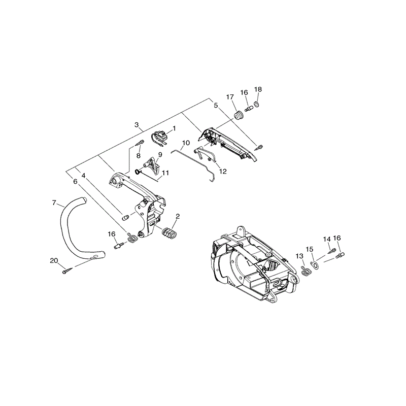 Echo CS-2600 Chainsaw (CS2600) Parts Diagram, Page 5