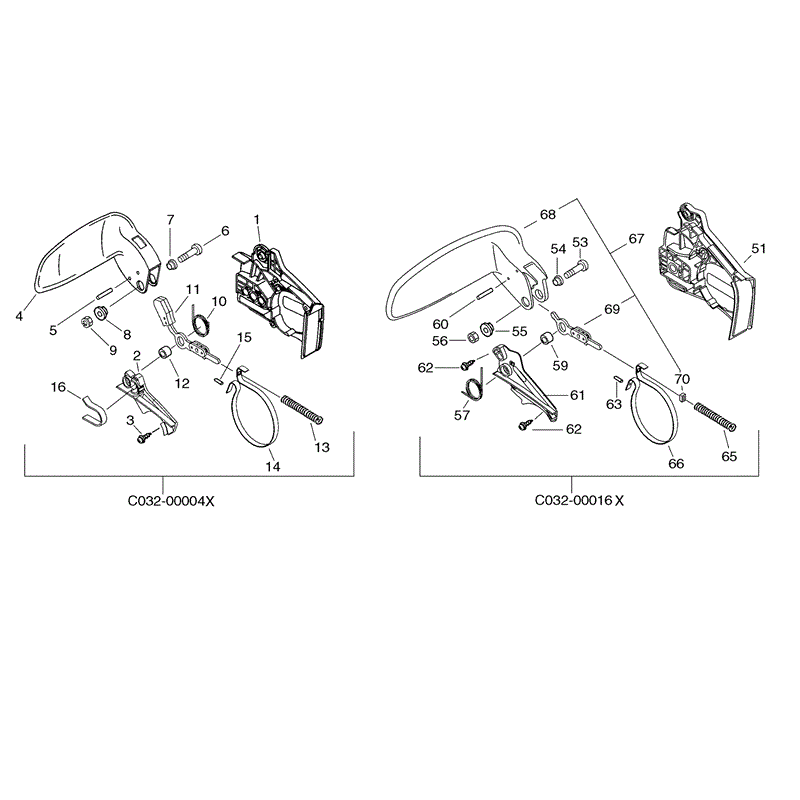 Echo CS-2600 Chainsaw (CS2600) Parts Diagram, Page 7