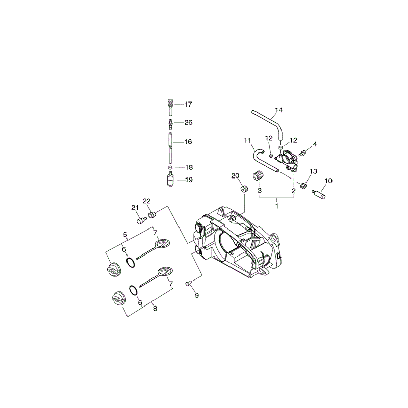 Echo CS-320T Chainsaw (CS320T) Parts Diagram, Page 4