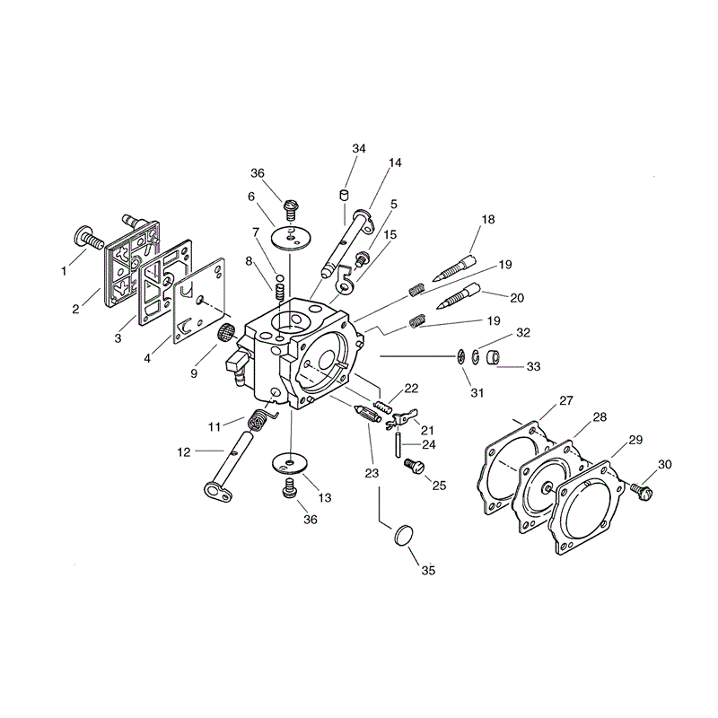 Echo CS-5000 Chainsaw (CS5000) Parts Diagram, Page 6