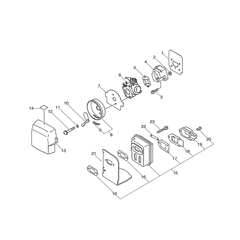 Echo GT2150 (GT2150) Parts Diagram, Page 3