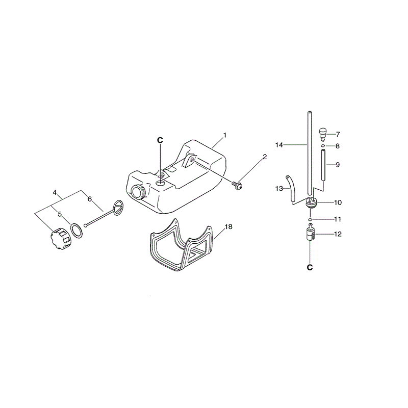 Echo GT2150 (GT2150) Parts Diagram, Page 4
