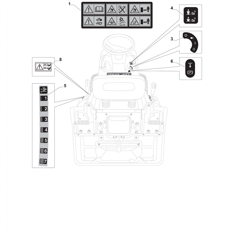 Mountfield 1430 Lawn Tractor (2012) Parts Diagram, Page 13