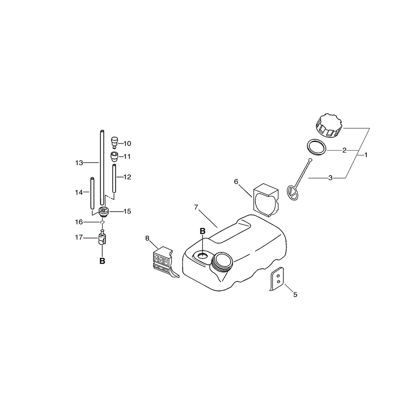 Echo PB-260L (PB-260L) Parts Diagram, Page 6