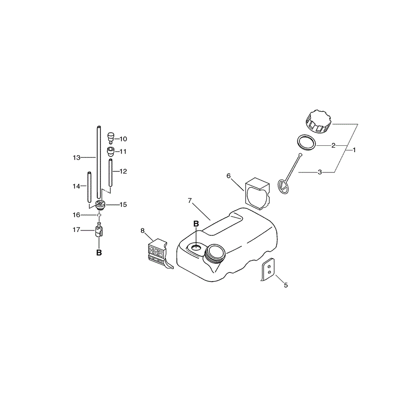 Echo PB-260LS (PB-260LS) Parts Diagram, Page 4
