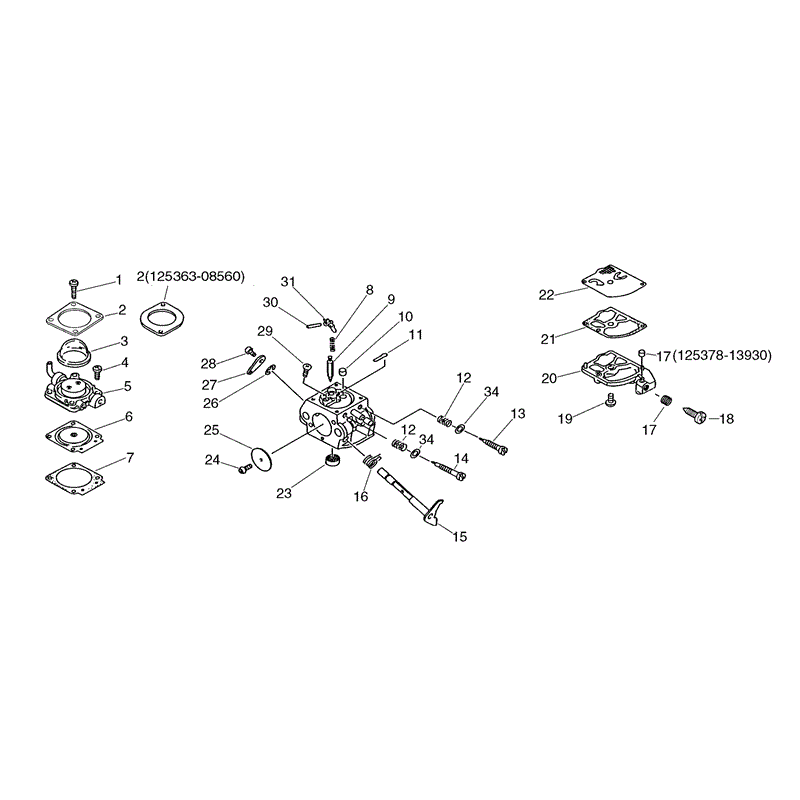 Echo PB-46HT (PB-46HT) Parts Diagram, Page 9