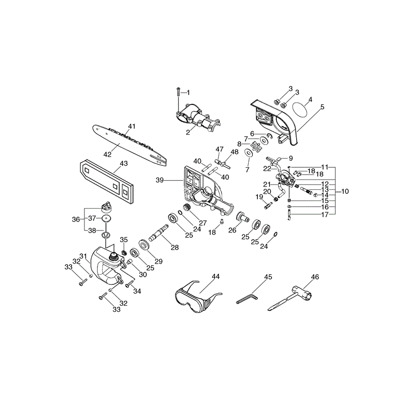 Echo PPF-2100 (PPF-2100) Parts Diagram, Page 7