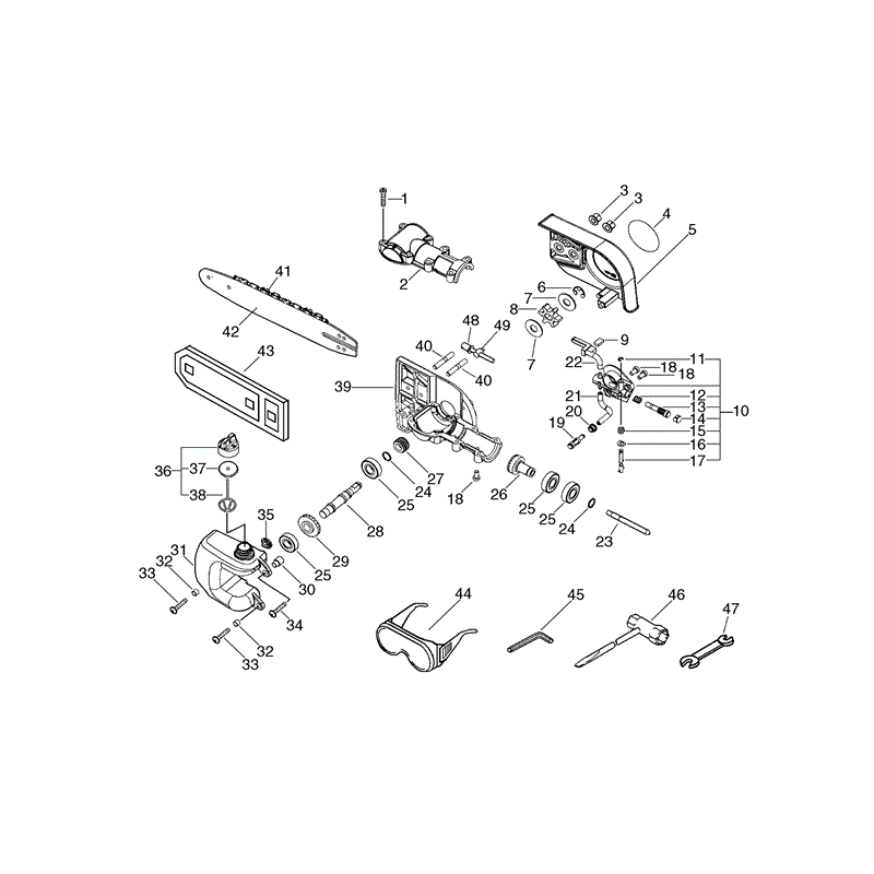 Echo PPFD-2400 (PPFD-2400) Parts Diagram, Page 8