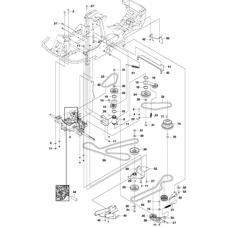 McCulloch M125-85FH (2014) Parts Diagram, Page 12