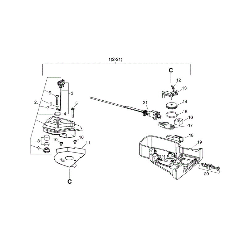 Echo PPT-2100 (PPT-2100) Parts Diagram, Page 8