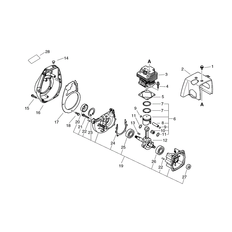 Echo RM-385 (RM-385) Parts Diagram, Page 1