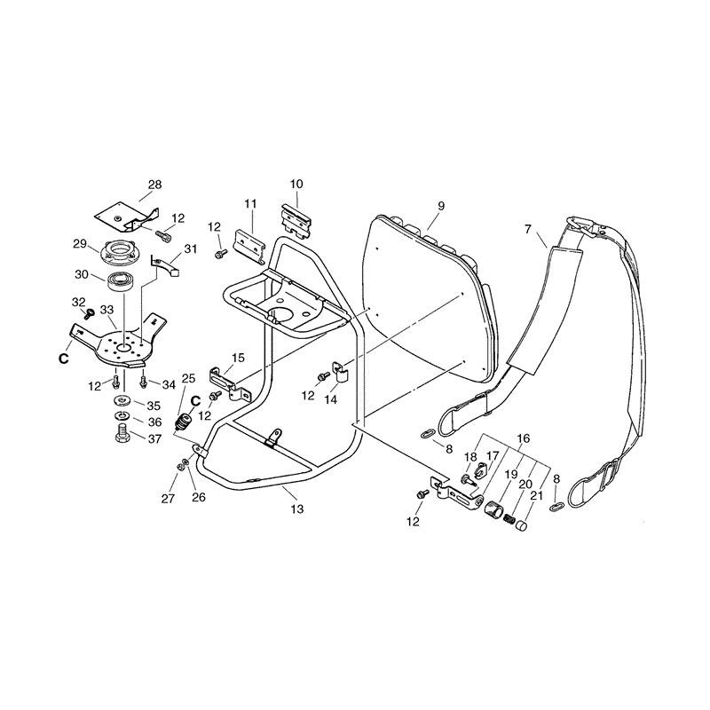 Echo RM-385 (RM-385) Parts Diagram, Page 4