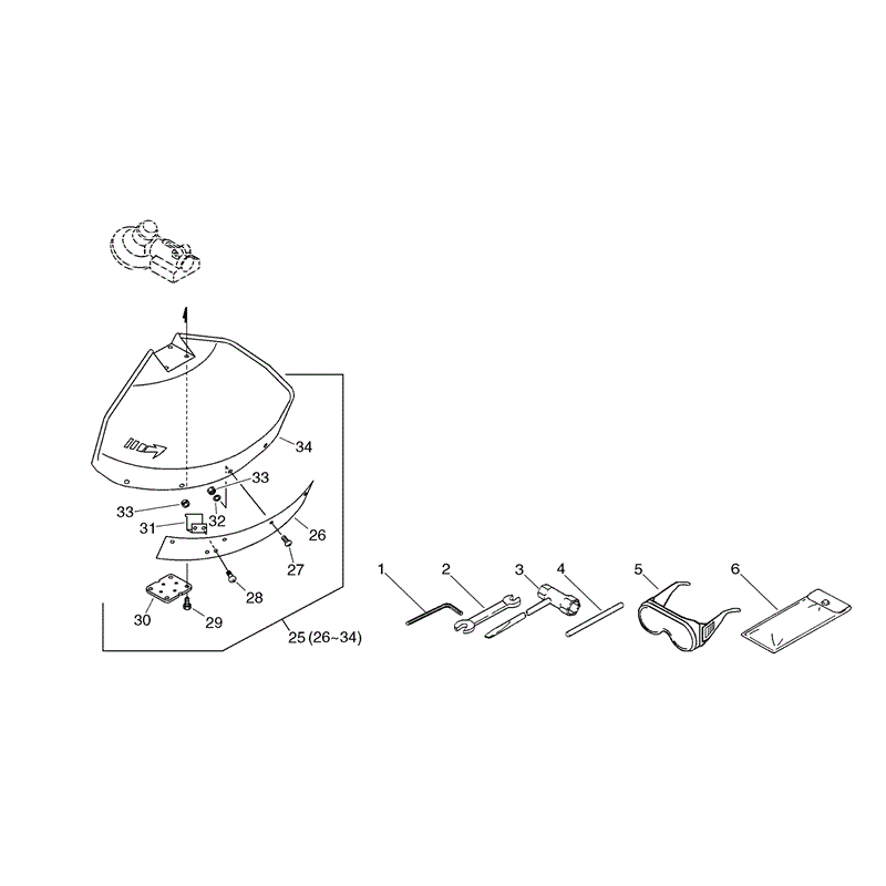 Echo RM-385 (RM-385) Parts Diagram, Page 5