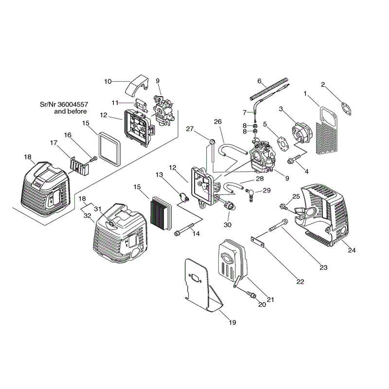 Echo RM-5000 (RM-5000) Parts Diagram, Page 4